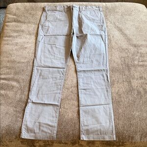 Men’s Express Light Gray Chinos 34Wx32L